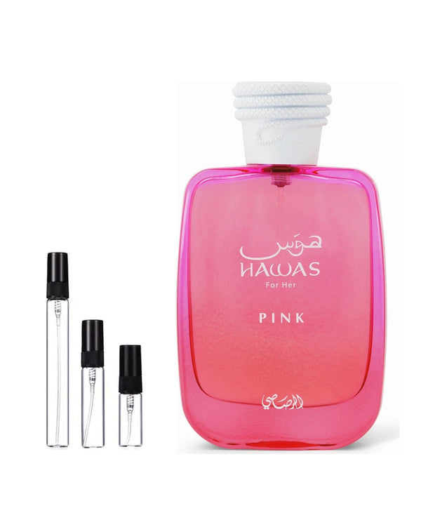 Rasasi Hawas Pink Probe – Abfüllung im Glaszerstäuber (2, 5 oder 10 ml)