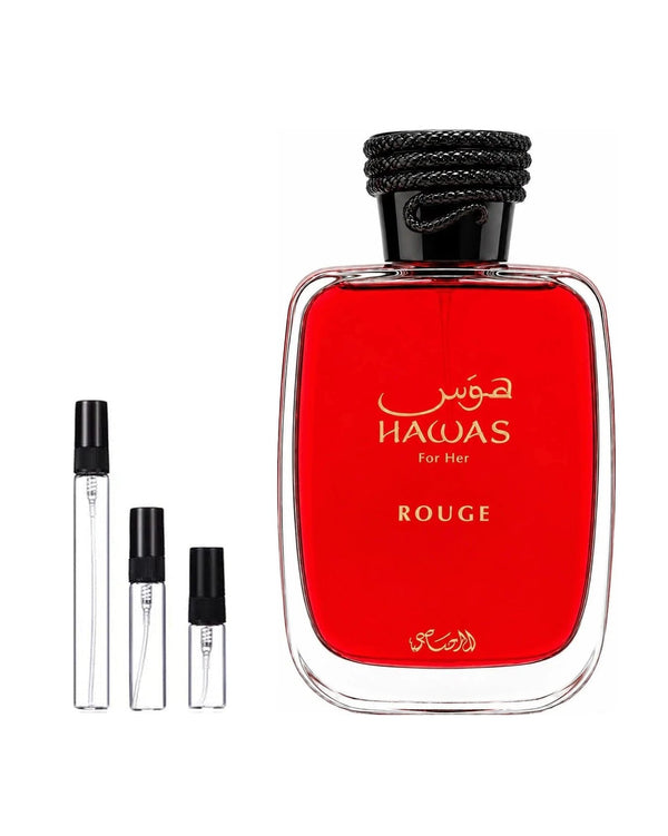 Rasasi Hawas Rouge Probe – Abfüllung im Glaszerstäuber (2, 5 oder 10 ml)