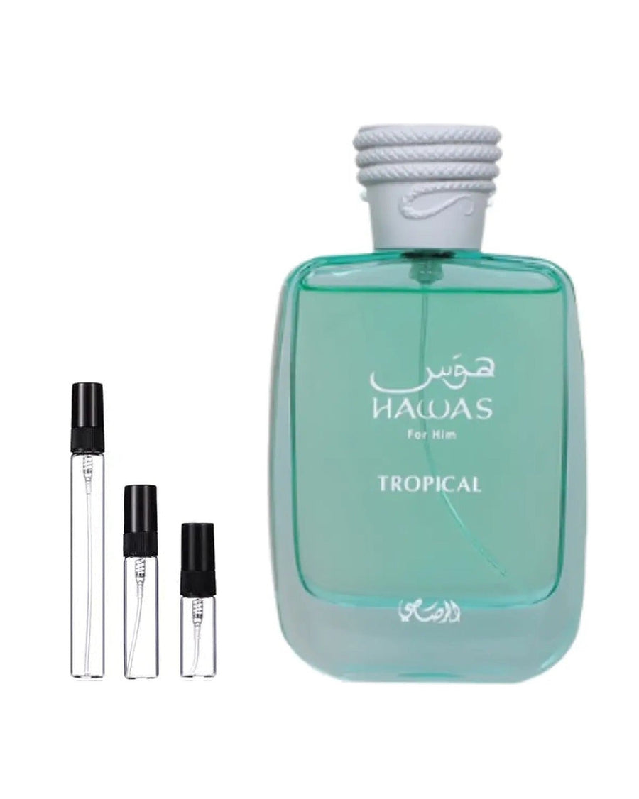 Rasasi Hawas Tropical Probe – Abfüllung im Glaszerstäuber (2, 5 oder 10 ml)