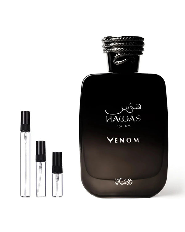 Rasasi Hawas Venom Probe – Abfüllung im Glaszerstäuber (2, 5 oder 10 ml)
