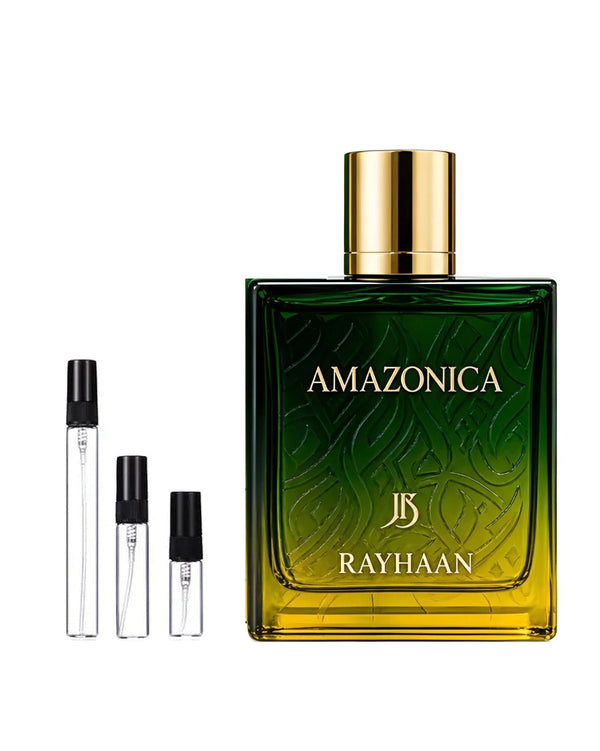 Rayhaan Amazonica Probe – Abfüllung im Glaszerstäuber (2, 5 oder 10 ml)