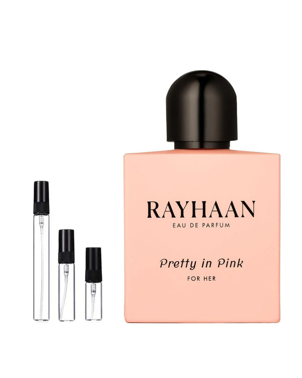 Rayhaan Pretty in Pink Probe – Abfüllung im Glaszerstäuber (2, 5 oder 10 ml)