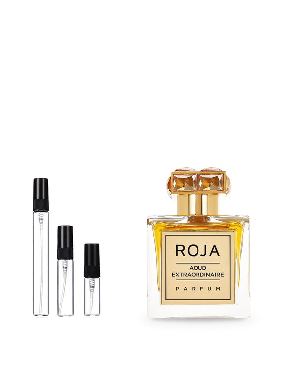 Roja Parfums Aoud Extraordinaire Probe – Abfüllung im Glaszerstäuber (2, 5 oder 10 ml)
