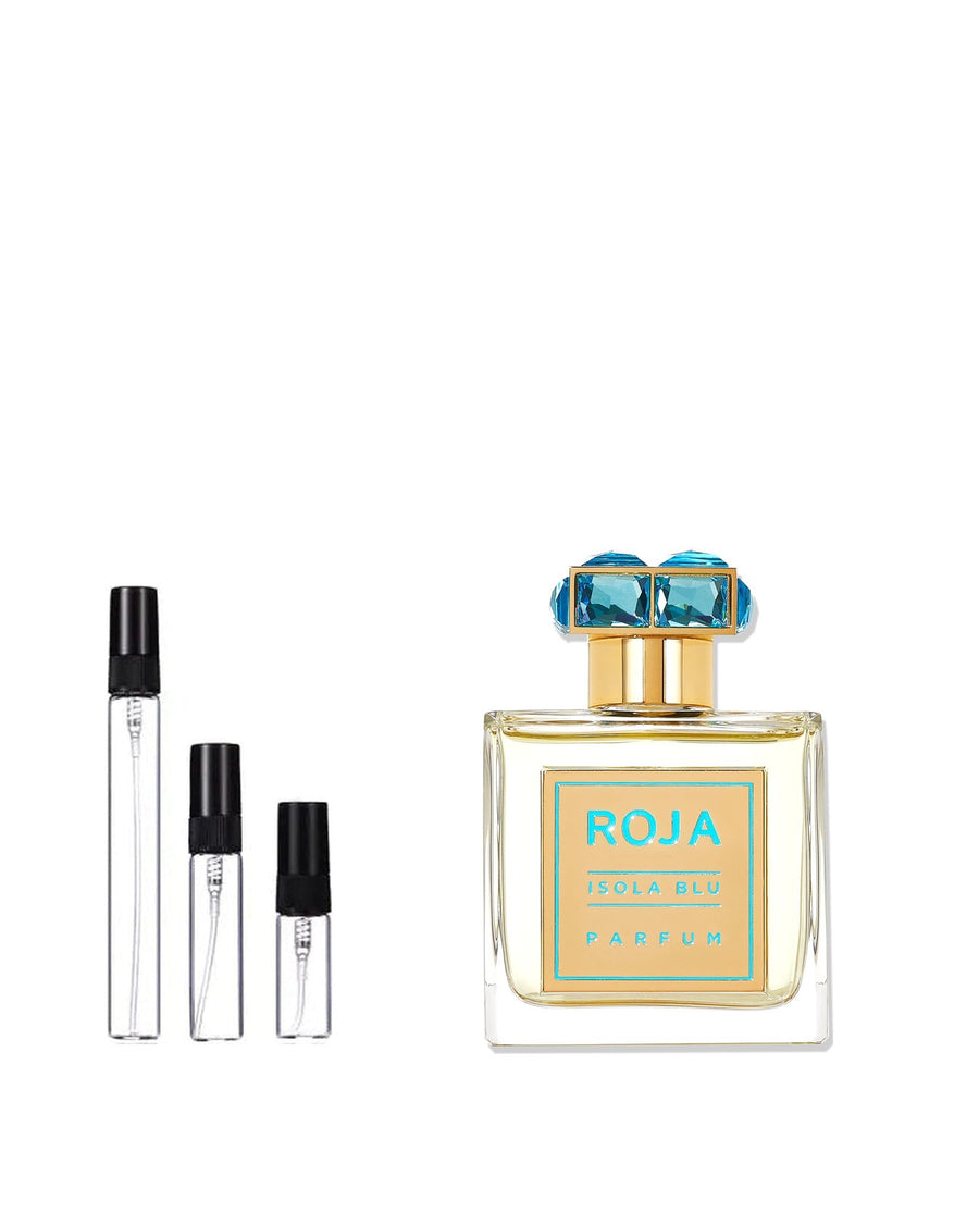 Roja Parfums Isola Blu Probe – Abfüllung im Glaszerstäuber (2, 5 oder 10 ml)