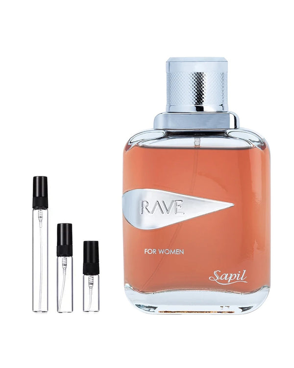 Sapil Rave For Women Probe – Abfüllung im Glaszerstäuber (2, 5 oder 10 ml)