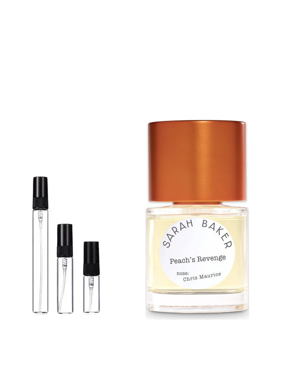 Sarah Baker Peach's Revenge Extrait de Parfum Probe – 2, 5 oder 10 ml Abfüllung im Glaszerstäuber