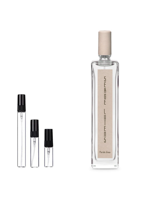 Serge Lutens Parole d'eau Probe – Abfüllung im Glaszerstäuber (2, 5 oder 10 ml)