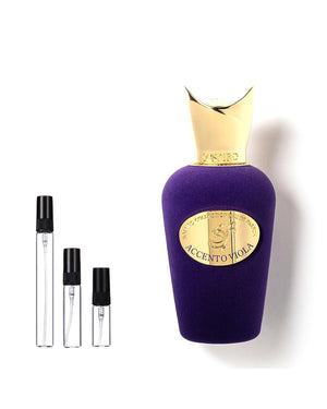 Sospiro Accento Viola Eau de Parfum Probe – 2, 5 oder 10 ml Abfüllung im Glaszerstäuber