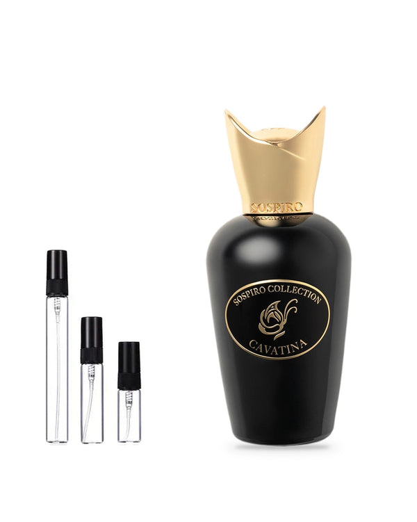 Sospiro Cavatina Probe – Abfüllung im Glaszerstäuber (2, 5 oder 10 ml)