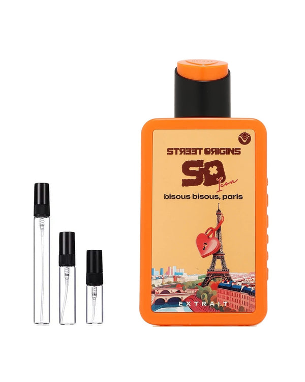 Street Origins Bisous Bisous, Paris Probe – Abfüllung im Glaszerstäuber (2, 5 oder 10 ml)