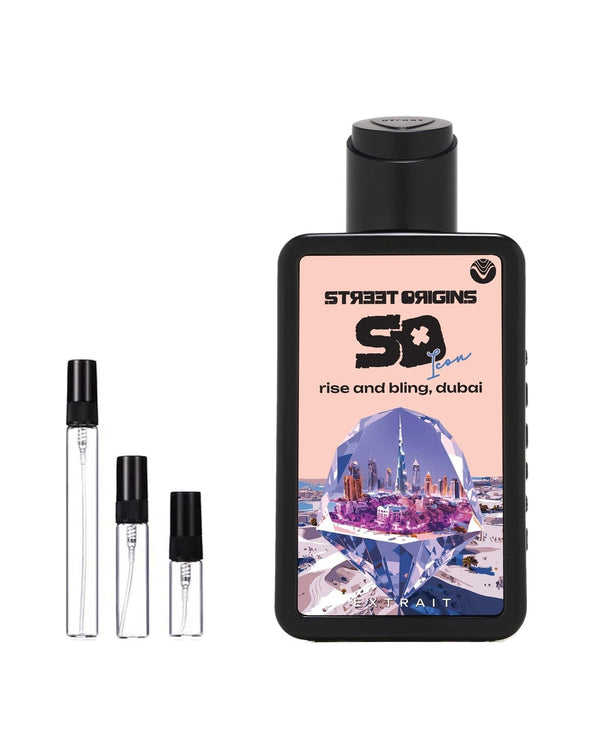 Street Origins Rise and Bling, Dubai Probe – Abfüllung im Glaszerstäuber (2, 5 oder 10 ml)