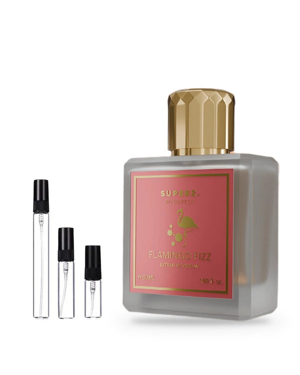 Superz. Flamingo Fizz Probe – Abfüllung im Glaszerstäuber (2, 5 oder 10 ml)