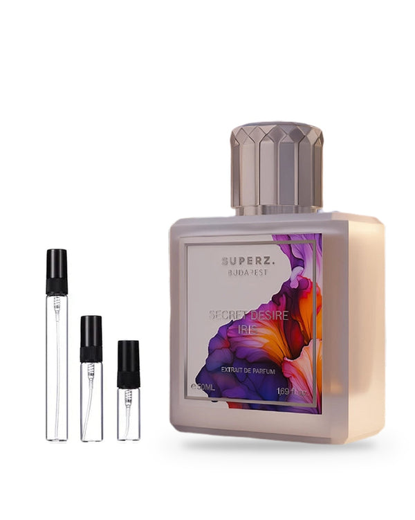 Superz. Secret Desire Iris Probe – Abfüllung im Glaszerstäuber (2, 5 oder 10 ml)