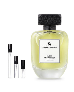 Swiss Arabian Amber and Apricot Probe – Abfüllung im Glaszerstäuber (2, 5 oder 10 ml)