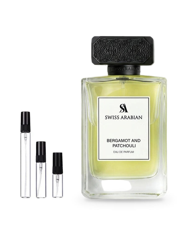 Swiss Arabian Bergamot and Patchouli Probe – Abfüllung im Glaszerstäuber (2, 5 oder 10 ml)
