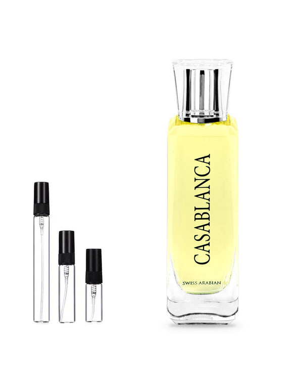 Swiss Arabian Casablanca Probe – Abfüllung im Glaszerstäuber (2, 5 oder 10 ml)