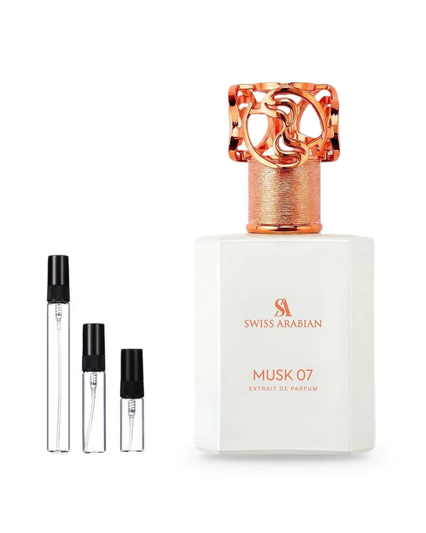 Swiss Arabian Musk 07 Probe – Abfüllung im Glaszerstäuber (2, 5 oder 10 ml)