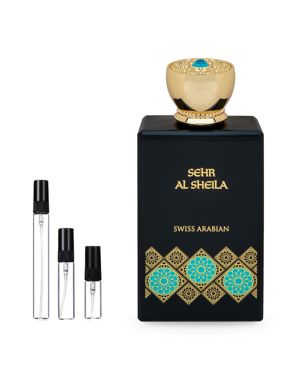 Swiss Arabian Sehr Al Sheila Probe – Abfüllung im Glaszerstäuber (2, 5 oder 10 ml)