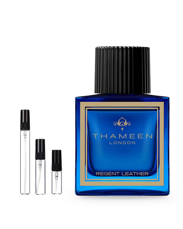Thameen Regent Leather Probe – Abfüllung im Glaszerstäuber (2, 5 oder 10 ml)
