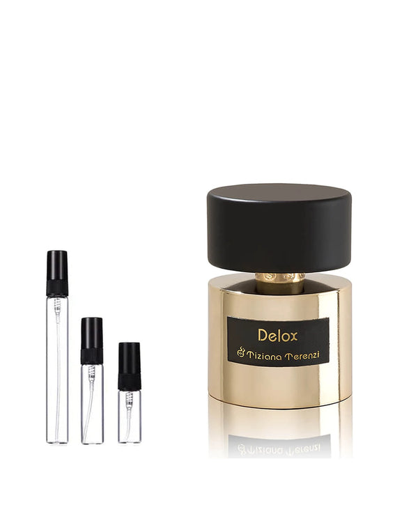 Tiziana Terenzi Delox Extrait de Parfum Probe – 2, 5 oder 10 ml Abfüllung im Glaszerstäuber