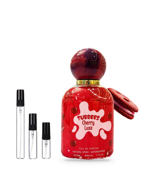Tubbees Cherry Luxe Probe – Abfüllung im Glaszerstäuber (2, 5 oder 10 ml)