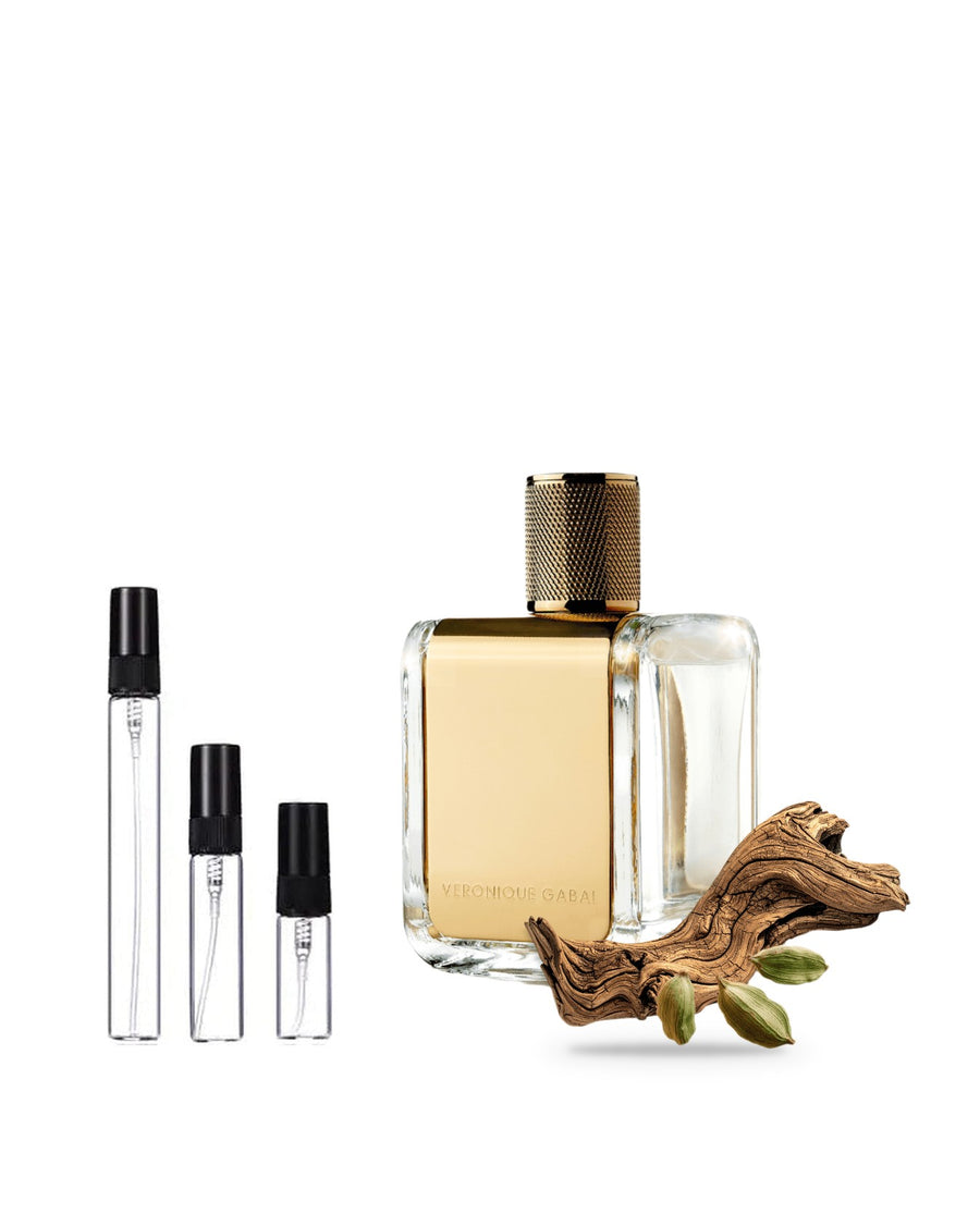 Veronique Gabai Sunset Wood Probe – Abfüllung im Glaszerstäuber (2, 5 oder 10 ml)