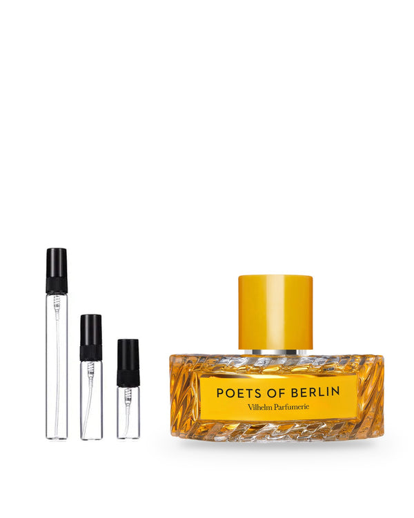 Vilhelm Parfumerie Poets of Berlin Probe – Abfüllung im Glaszerstäuber (2, 5 oder 10 ml)