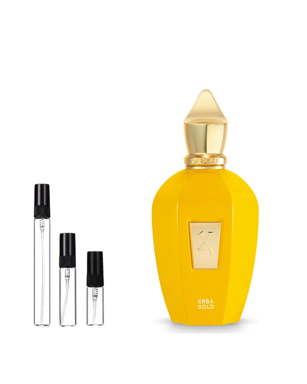 Xerjoff Erba Gold Eau de Parfum Probe – 2, 5 oder 10 ml Abfüllung im Glaszerstäuber